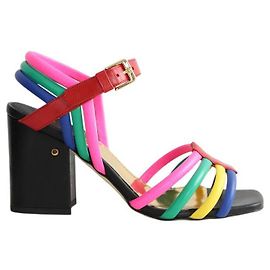Laurence Dacade Multicolored leather heels Multiple colors