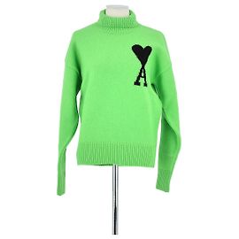 Ami Suéter de lã verde Verde