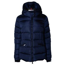 Moncler, jaqueta de down Betula acolchoada em azul Azul