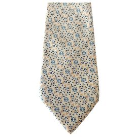 Corbata Loewe. Colección "Flora de Ultramar" Beige