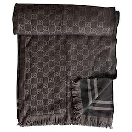 Gucci-Lenços Masculinos-Cinza