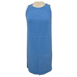 Sandro Preppy Chic Dress TS/M Blue