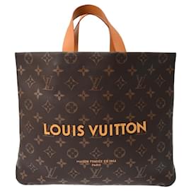 Louis Vuitton-Louis Vuitton Monogram Shopper Tote-Brown