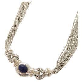 Tiffany & Co. Vintage Multi-Strand Necklace Silvery Golden