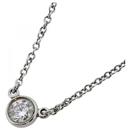 Tiffany & Co-Colar Tiffany By the Yard em Platina e Diamante-Outro