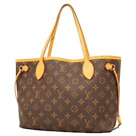 Louis Vuitton-Louis Vuitton Monogram Neverfull PM Tote Bag-Brown