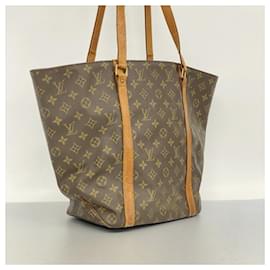 Louis Vuitton-Louis Vuitton Monogram Sac Tote Bag-Brown