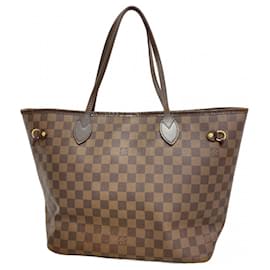 Louis Vuitton-Louis Vuitton Damier Neverfull MM Tote Bag-Damier ebene