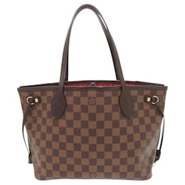 Louis Vuitton-Louis Vuitton Neverfull PM Damier Tote Bag-Brown