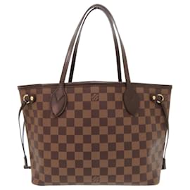 Louis Vuitton-Louis Vuitton Neverfull PM Damier Tote Bag-Brown