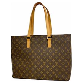 Louis Vuitton-Louis Vuitton Monogram Luco Tote Bag-Brown