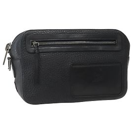 Christian Louboutin Loubiclutch de couro Preto