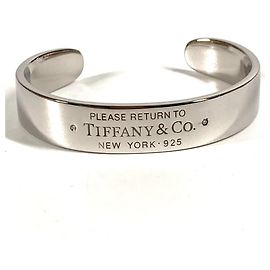 Tiffany & Co. Silver Cuff Bracelet Silvery