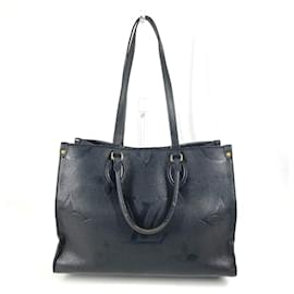 Louis Vuitton-Louis Vuitton Monogram Empreinte On the Go MM Bag-Black,Monogram