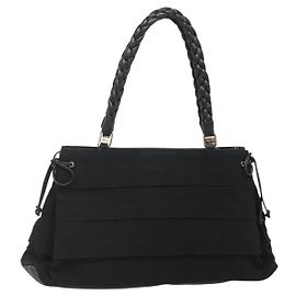 Salvatore Ferragamo Vala tote Canvas Black