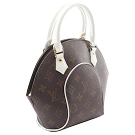 Louis Vuitton-Louis Vuitton Ellipse BB LV Match Handbag-Brown,White,Monogram