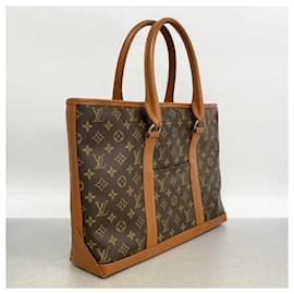 Louis Vuitton-Louis Vuitton Monogram Sac Weekend PM Tote Bag-Brown