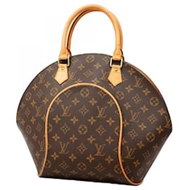 Louis Vuitton-Louis Vuitton Monogram Ellipse MM Handbag-Brown