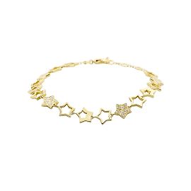 Bracciale Fred, "Star", oro giallo e diamanti. Altro