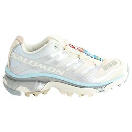 Yves Salomon Baskets en cuir blanches Blanc