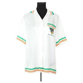 Casablanca Camicia di seta bianca Bianco