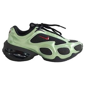 Nike Baskets Air Max en cuir vertes Vert