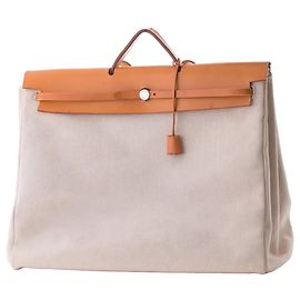 Hermès Herbag Top Handle 2-in-1 Travel Bag Other