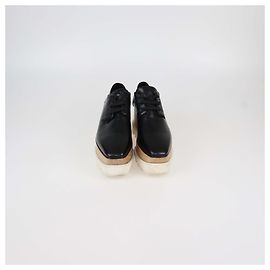 Stella Mc Cartney Derby Elyse en cuir synthétique noir Stella McCartney Noir
