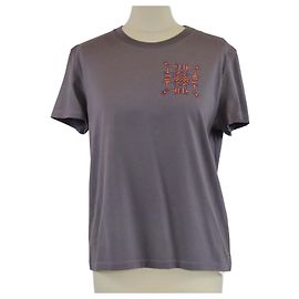 Hermès Hermes Gris Pierre Cotton Mors Mini T-Shirt Other