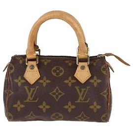 Bolsa Nano Speedy em lona Monogram Louis Vuitton Outro