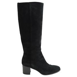 Gerard Darel Bottes en daim noires Noir