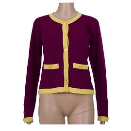 CHANEL Kleid aus lila Wolle - 102245 Lila