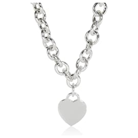 Tiffany & Co-Colar de Coração em Prata Esterlina Tiffany & Co.-Outro