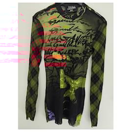 トップス JEAN PAUL GAULTIER multi star print L/S JEAN PAUL GAULTIER multi star print L/S