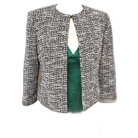 Giacca in Tweed Chic Karl Lagerfeld TS Nero