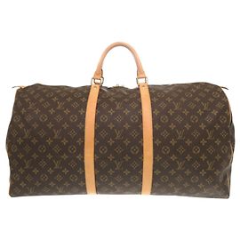 Louis Vuitton Keepall 60 Monogram Boston Tasche Braun