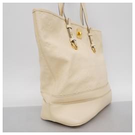 Louis Vuitton-Louis Vuitton Monogram Empreinte Citadines PM Tote Bag-White