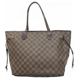 Louis Vuitton-Louis Vuitton Damier Neverfull MM Tote Bag-Damier ebene