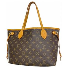 Louis Vuitton-Louis Vuitton Monogram Neverfull PM Tote Bag-Brown
