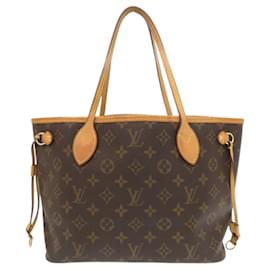 Louis Vuitton-Louis Vuitton Neverfull PM Monogram Tote Bag-Beige