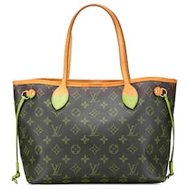 Louis Vuitton-Louis Vuitton Brown Monogram Neverfull PM-Brown