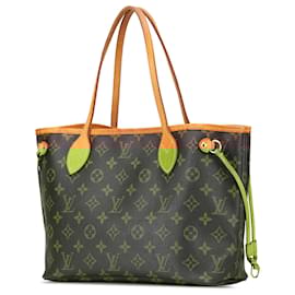 Louis Vuitton-Louis Vuitton Brown Monogram Neverfull PM-Brown