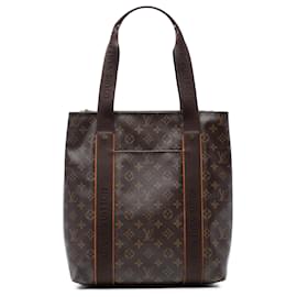 Louis Vuitton-Louis Vuitton Brown Monogram Cabas Beaubourg-Brown