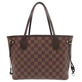 Louis Vuitton-Louis Vuitton Neverfull PM Damier Tote Bag-Brown
