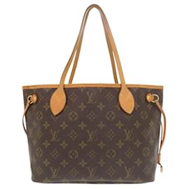 Louis Vuitton-Louis Vuitton Neverfull PM Monogram Tote Bag-Beige