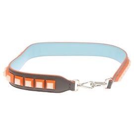 Fendi Strap You Shoulder Strap Leather Brown