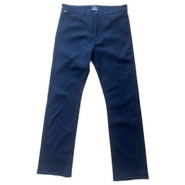 Chanel Uniform Jeans gerade schwarz Schwarz