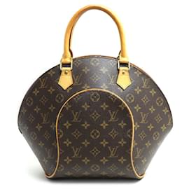 Louis Vuitton-Louis Vuitton Ellipse MM Monogram Handbag-Black