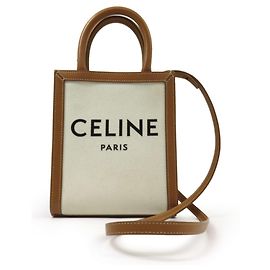 Céline Bolsa de Ombro Celine Mini Vertical Cabas Outro