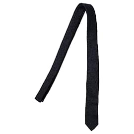 Saint Laurent, leopard structured tie Other